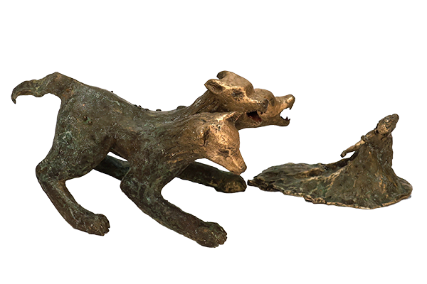 Angeles Guzman Bronze Sculpture