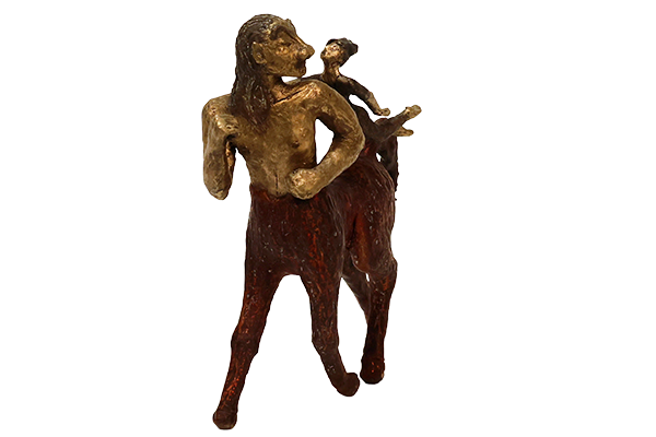 Angeles Guzman Centaur Bronze Sculpture