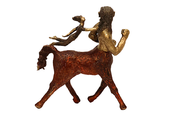 Angeles Guzman Centaur Bronze Sculpture