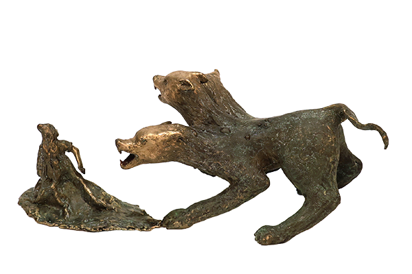 Angeles Guzman Bronze Sculpture