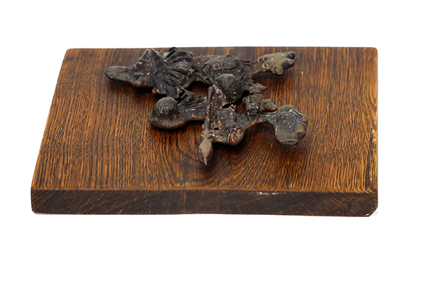 Jungle Bronze Sculpture by Angeles Guzman F.