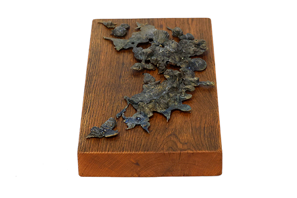 Ocean Moon Bronze Sculpture by Angeles Guzman F.