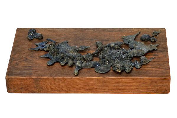 Sea Moon - Bronze Sculpture by Angeles Guzman F.
